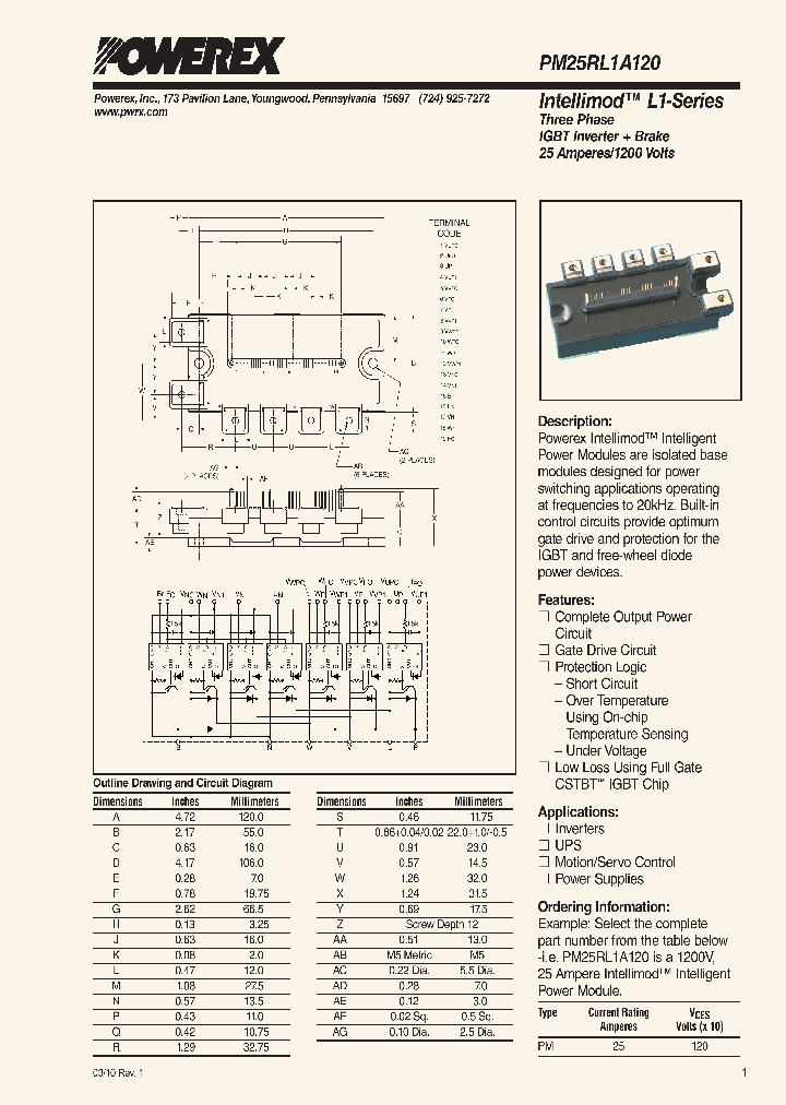 PM25RL1A120_7952120.PDF Datasheet
