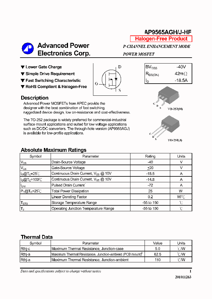AP9565AGH-HF14_7956943.PDF Datasheet