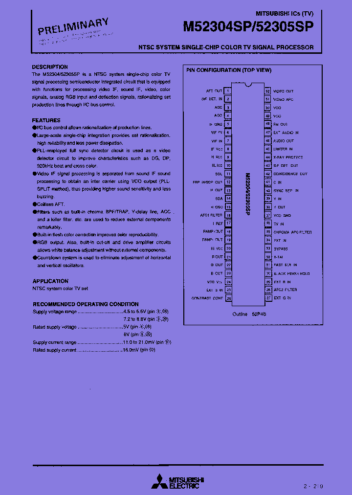M52304SP_7960532.PDF Datasheet