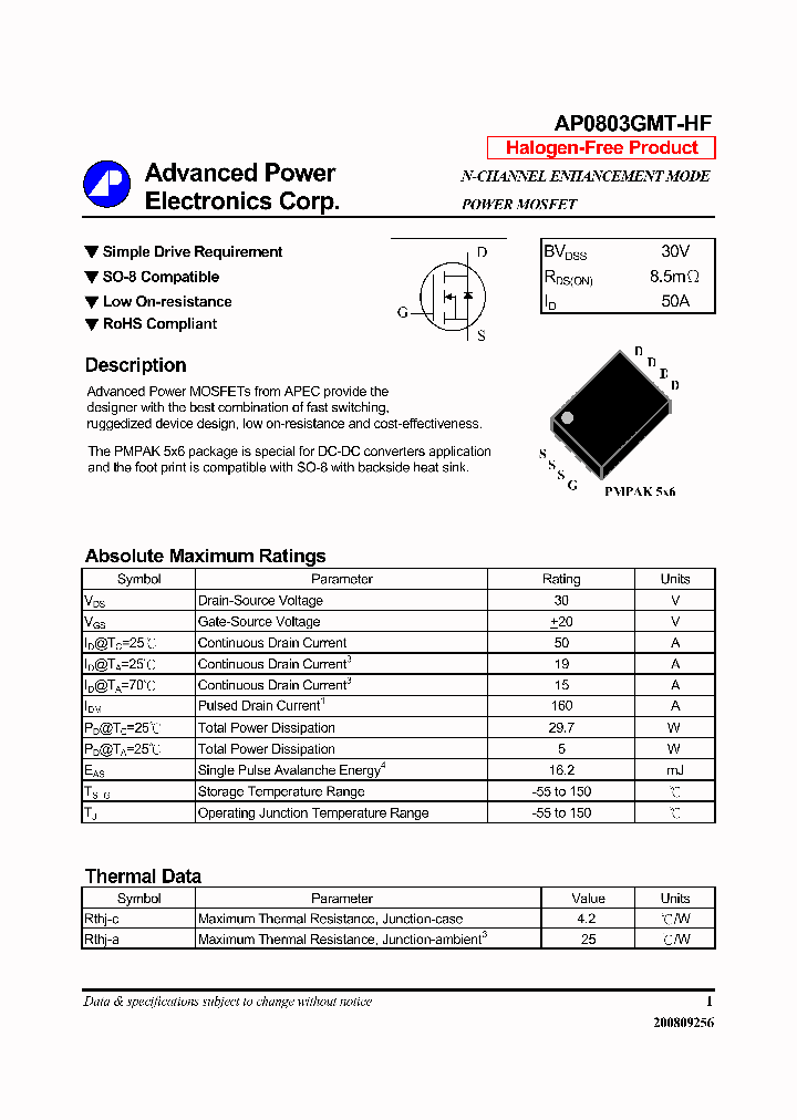 AP0803GMT-HF14_7960944.PDF Datasheet