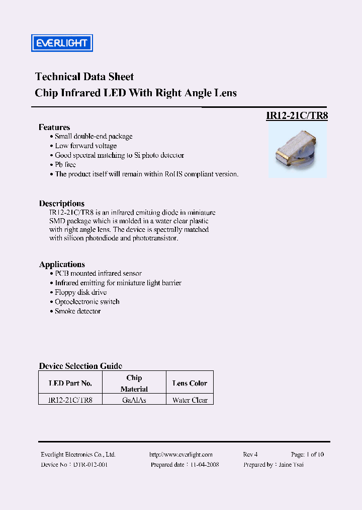 IR12-21CTR8_7960765.PDF Datasheet