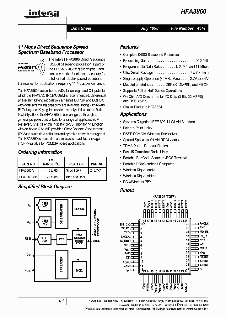 HFA3860IV96_7961695.PDF Datasheet