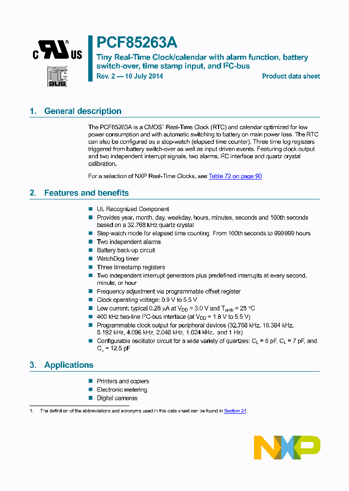 PCF85263A_7790992.PDF Datasheet