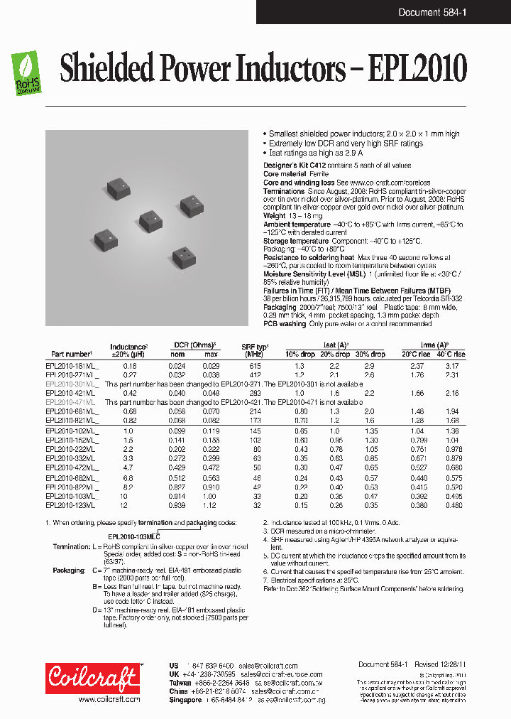 EPL2010-102MLB_7962487.PDF Datasheet