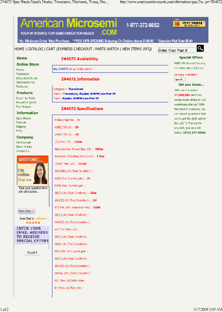 2N4072_7962602.PDF Datasheet