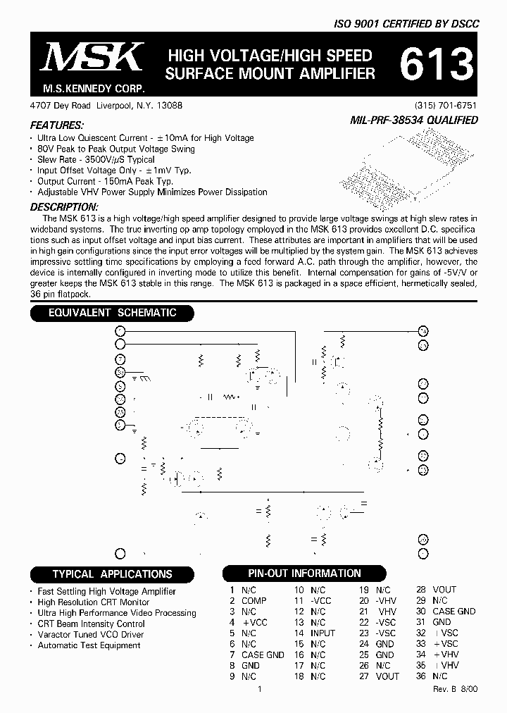 MSK613_7964761.PDF Datasheet