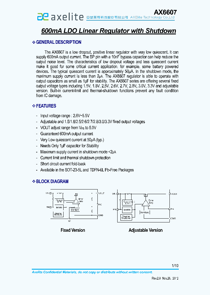 AX6607_7794619.PDF Datasheet