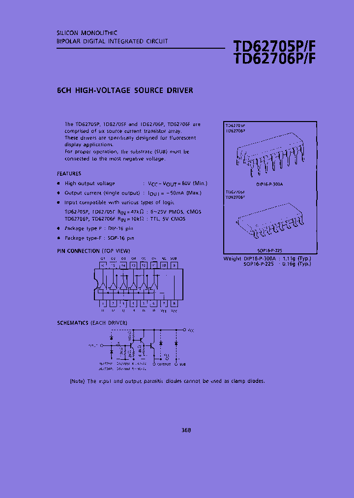 TD62706P_7966596.PDF Datasheet