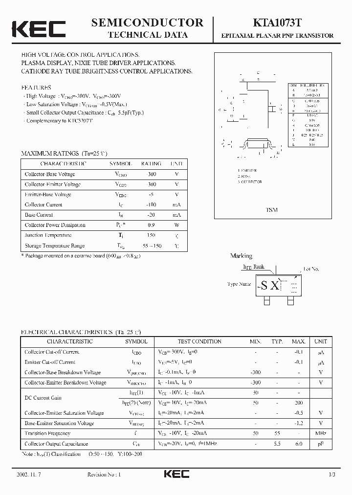 KTA1520S_7968362.PDF Datasheet