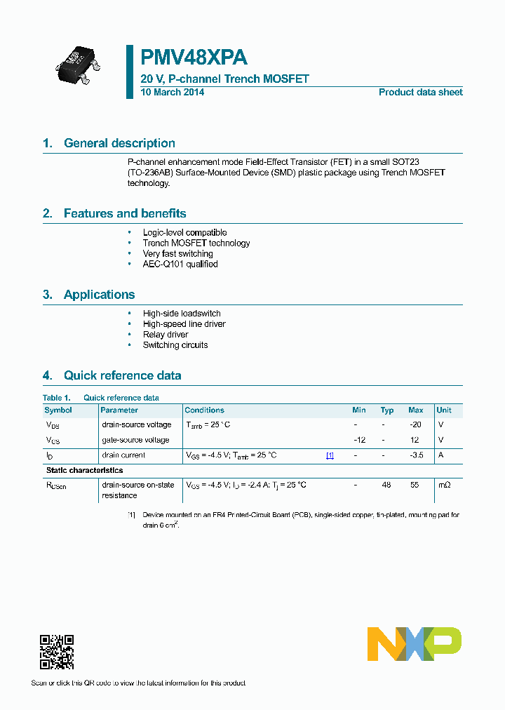 PMV48XPA_7794589.PDF Datasheet