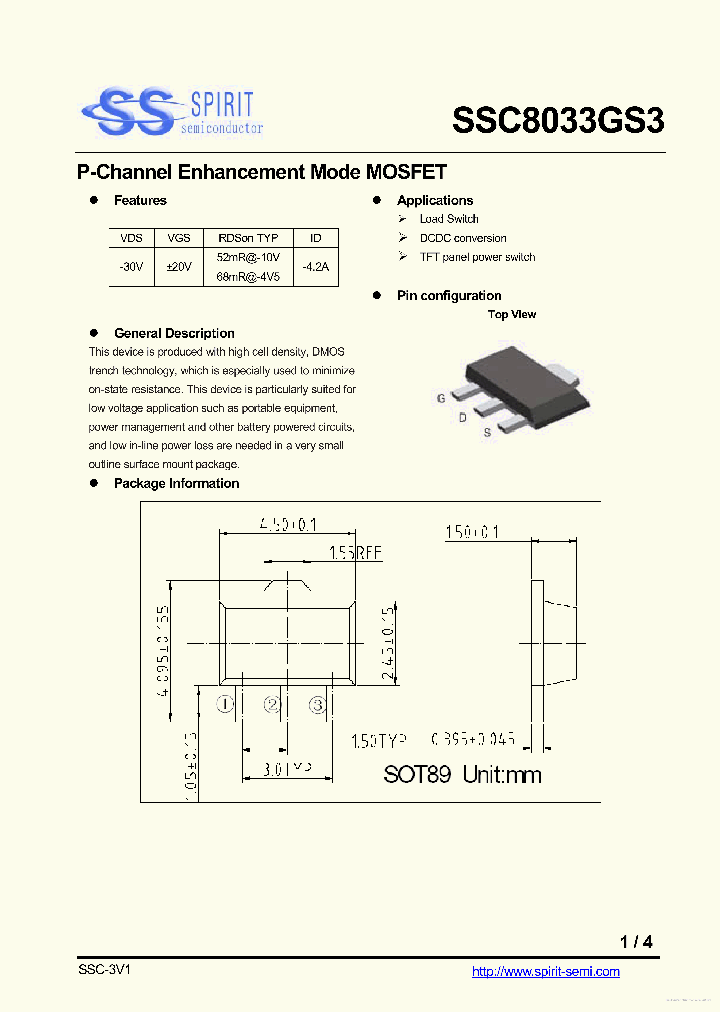SSC8033GS3_7795805.PDF Datasheet