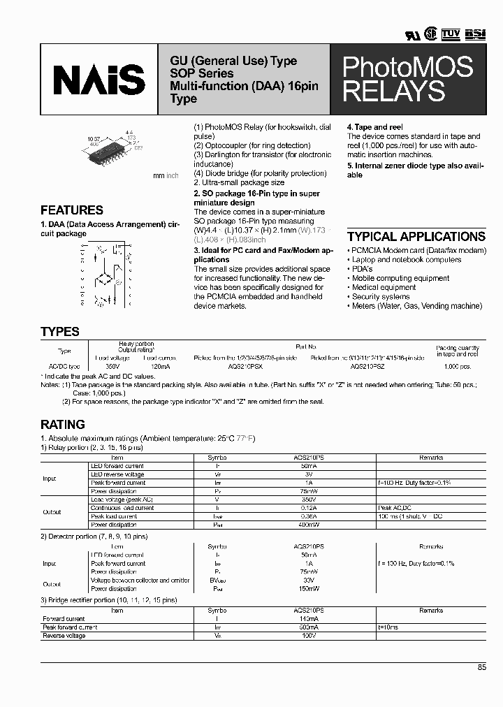 AQS210PS_7982167.PDF Datasheet