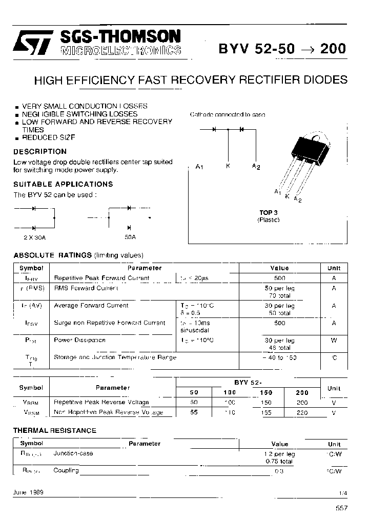 BYV52-100_7984862.PDF Datasheet