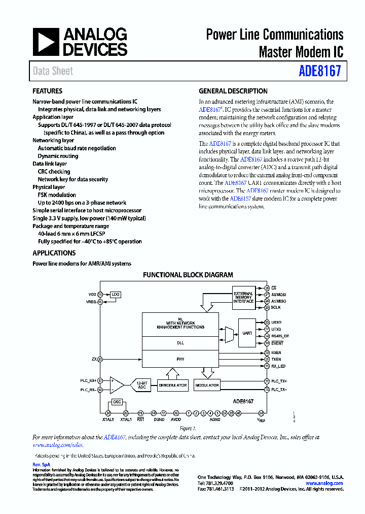 ADE8167_7991689.PDF Datasheet