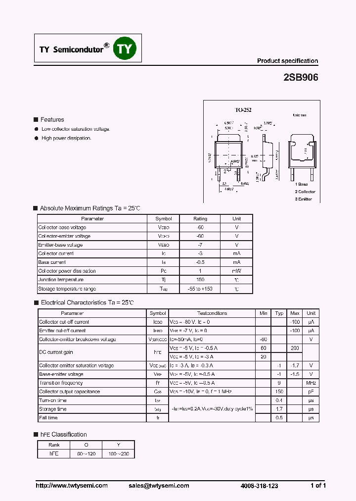 2SB906_7998660.PDF Datasheet