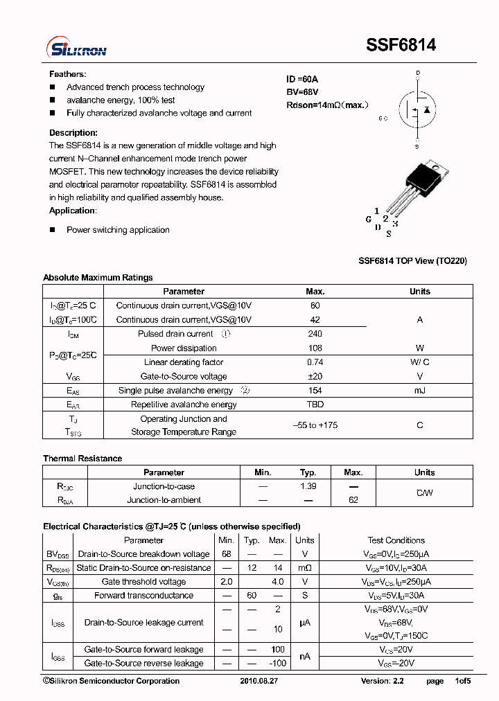 SSF6814_7999461.PDF Datasheet