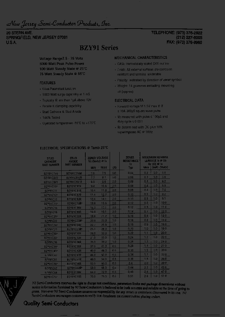BZY91C10_8001770.PDF Datasheet
