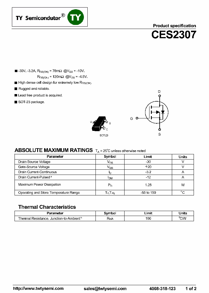 CES2307_8003288.PDF Datasheet