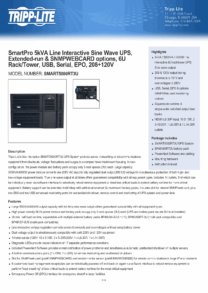 SMART5000RT3U_8002566.PDF Datasheet