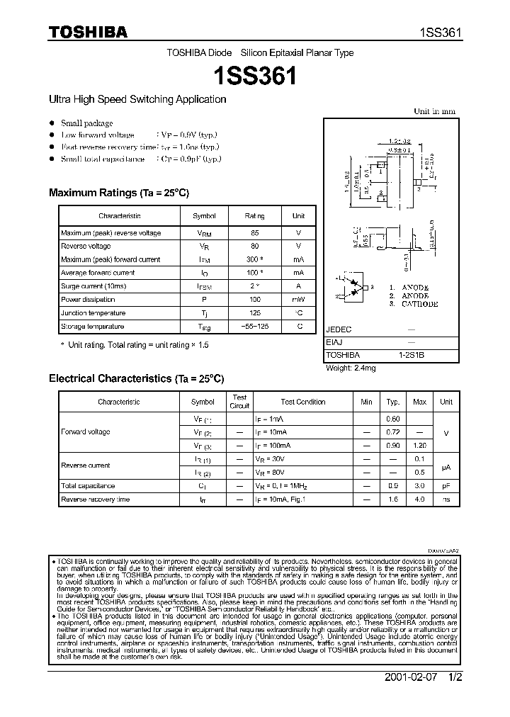 1SS361_8004469.PDF Datasheet