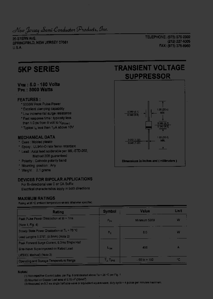5KP90_8005595.PDF Datasheet