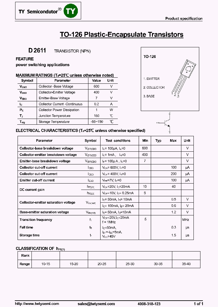 D2611_8009654.PDF Datasheet