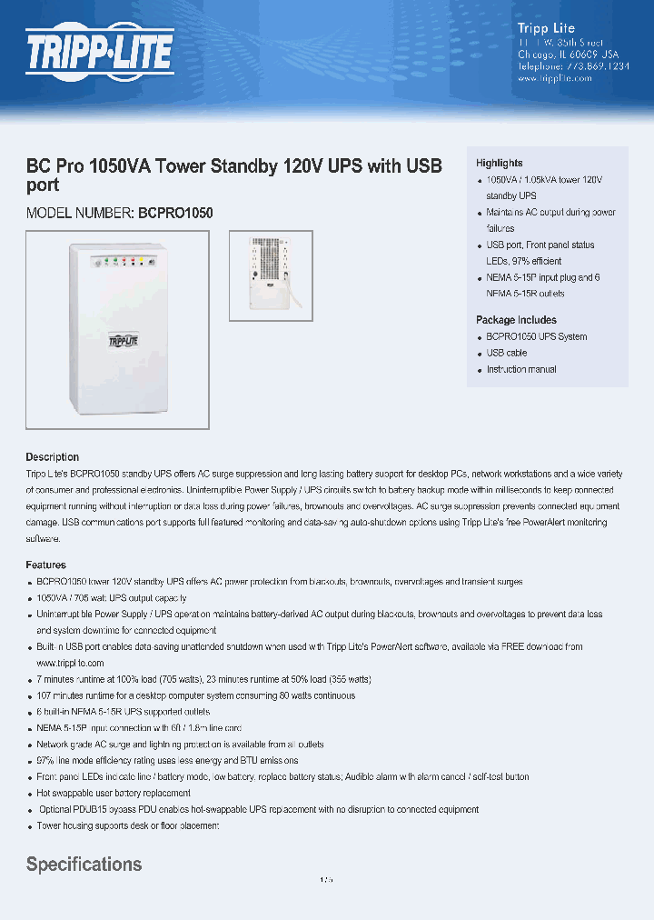 BCPRO1050_8009795.PDF Datasheet