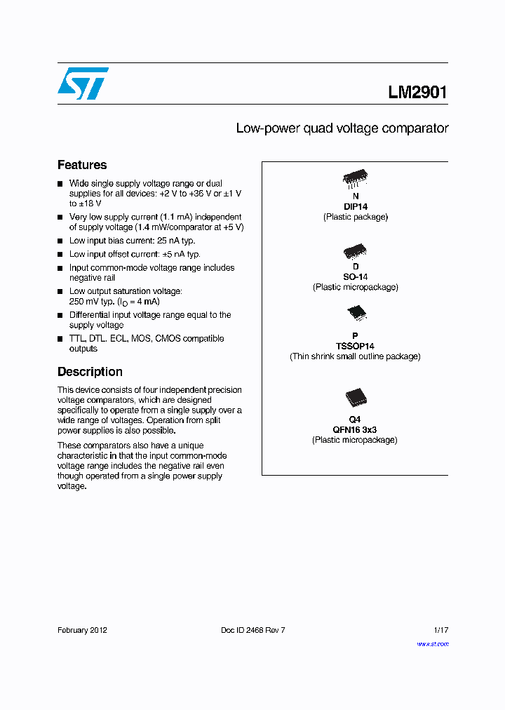 LM2901_8009809.PDF Datasheet