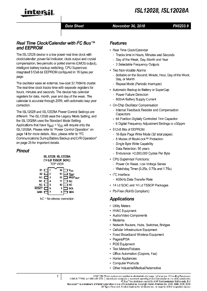 ISL12028IB30AZ_8010918.PDF Datasheet