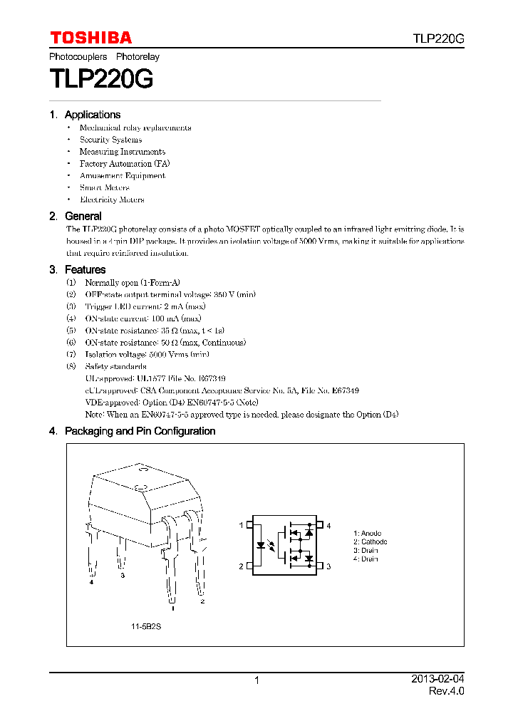 TLP220G_8011057.PDF Datasheet
