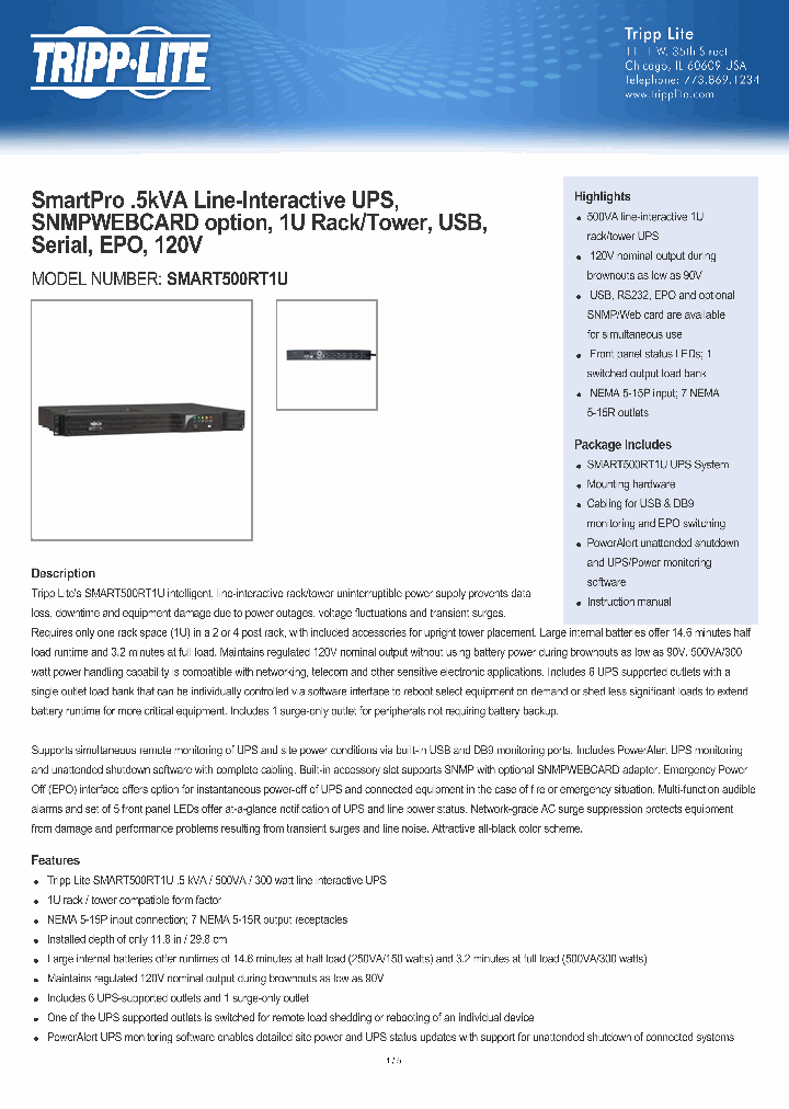 SMART500RT1U_8010940.PDF Datasheet