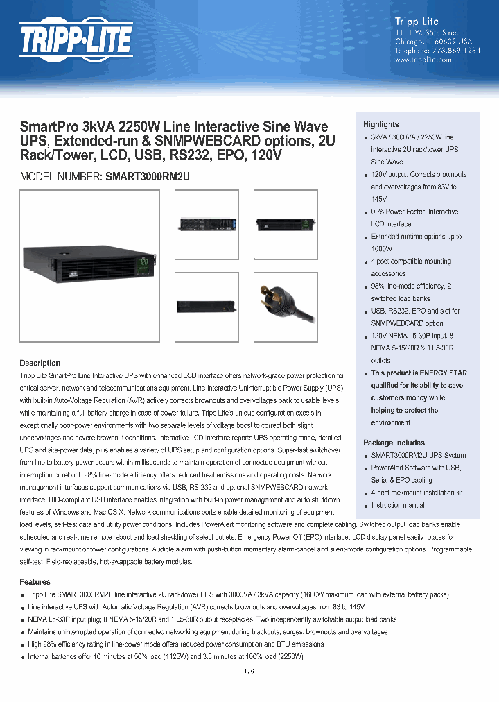 SMART3000RM2U_8010937.PDF Datasheet