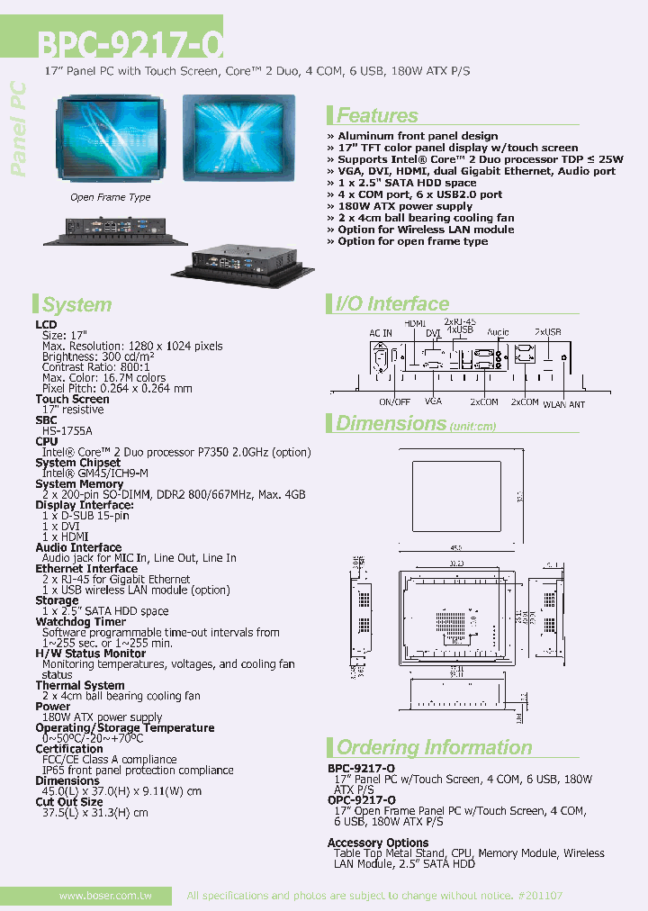 OPC-9217-O_8012483.PDF Datasheet