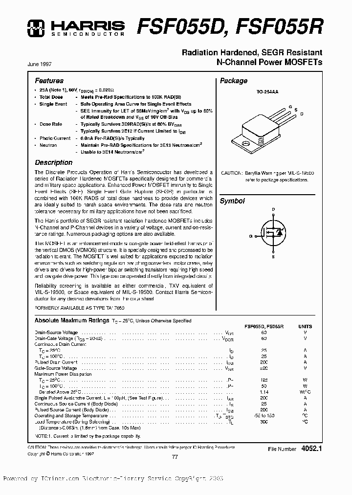 FSF055D4_8012582.PDF Datasheet