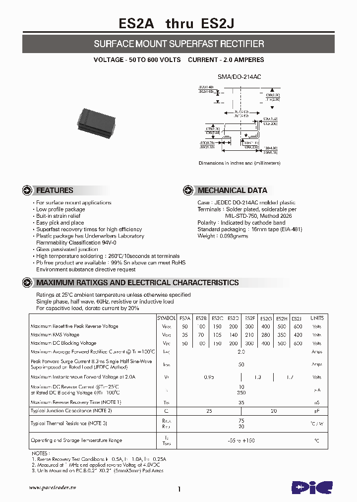 ES2H_8015245.PDF Datasheet