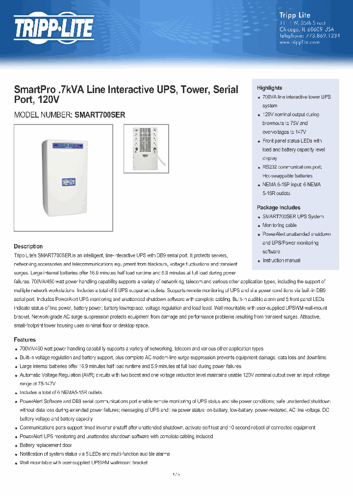 SMART700SER_8015551.PDF Datasheet