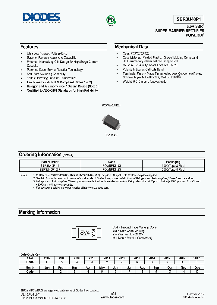 SBR3U40P1_8018067.PDF Datasheet