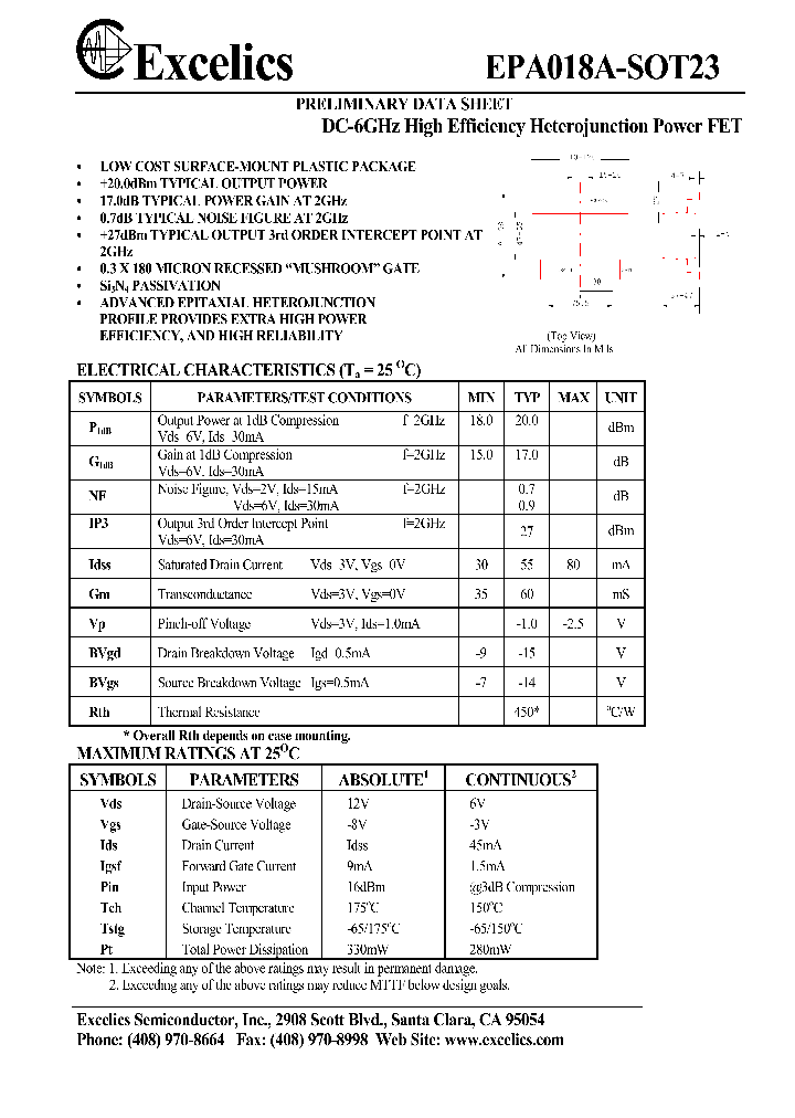 EPA018A-SOT23_8019242.PDF Datasheet