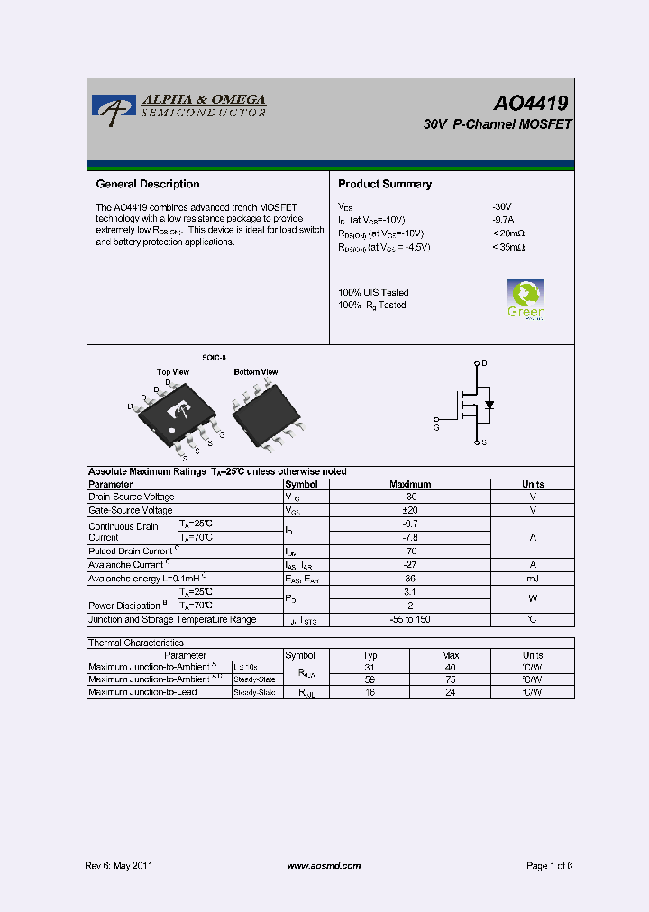 AO4419_8020533.PDF Datasheet