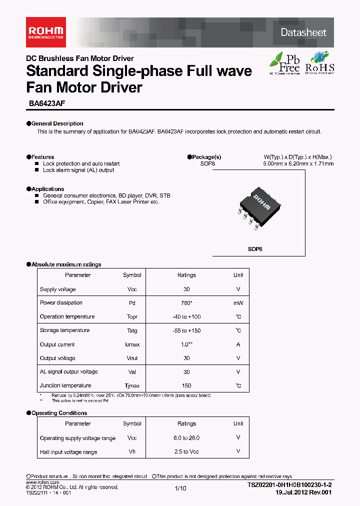 BA6423AF_8025208.PDF Datasheet