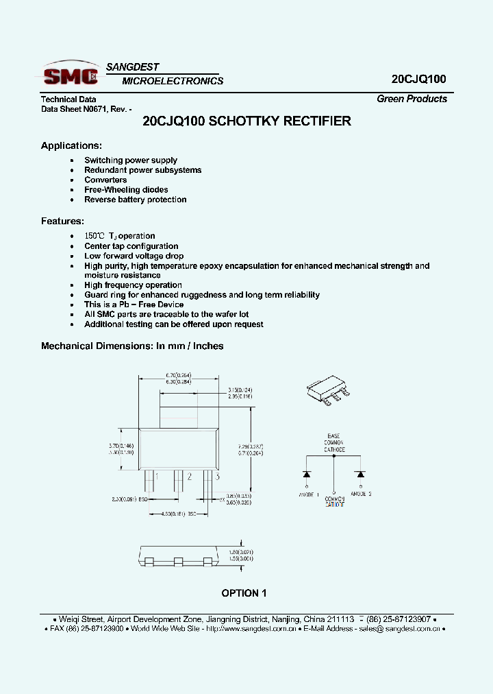 20CJQ100_8025491.PDF Datasheet
