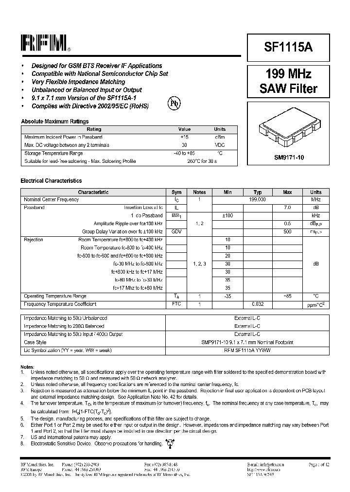 SF1115A_8025965.PDF Datasheet