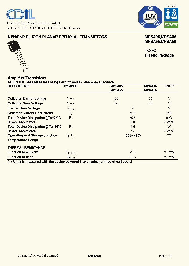MPSA06_8027544.PDF Datasheet