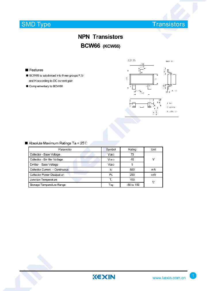 BCW66F_8027625.PDF Datasheet