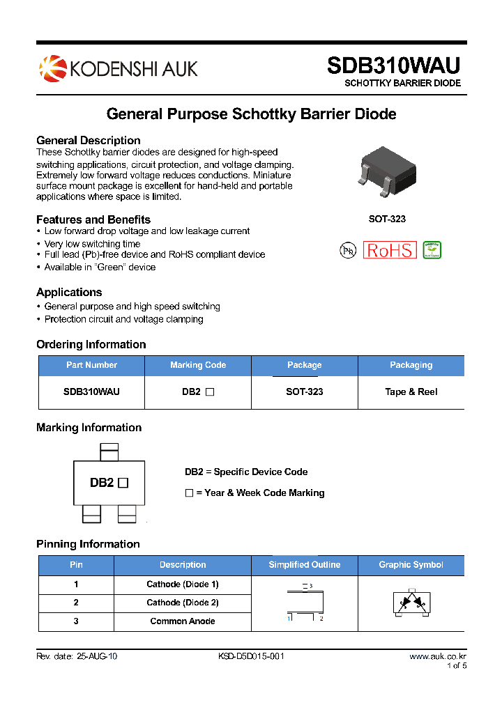 SDB310WAU_8028529.PDF Datasheet