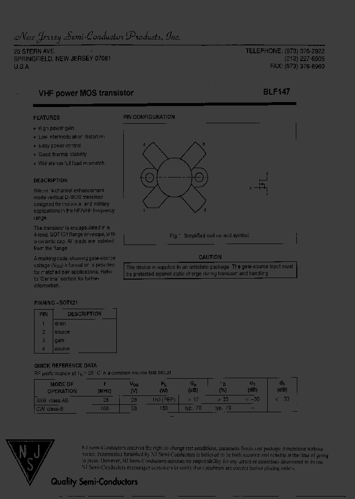 BLF147_8028561.PDF Datasheet