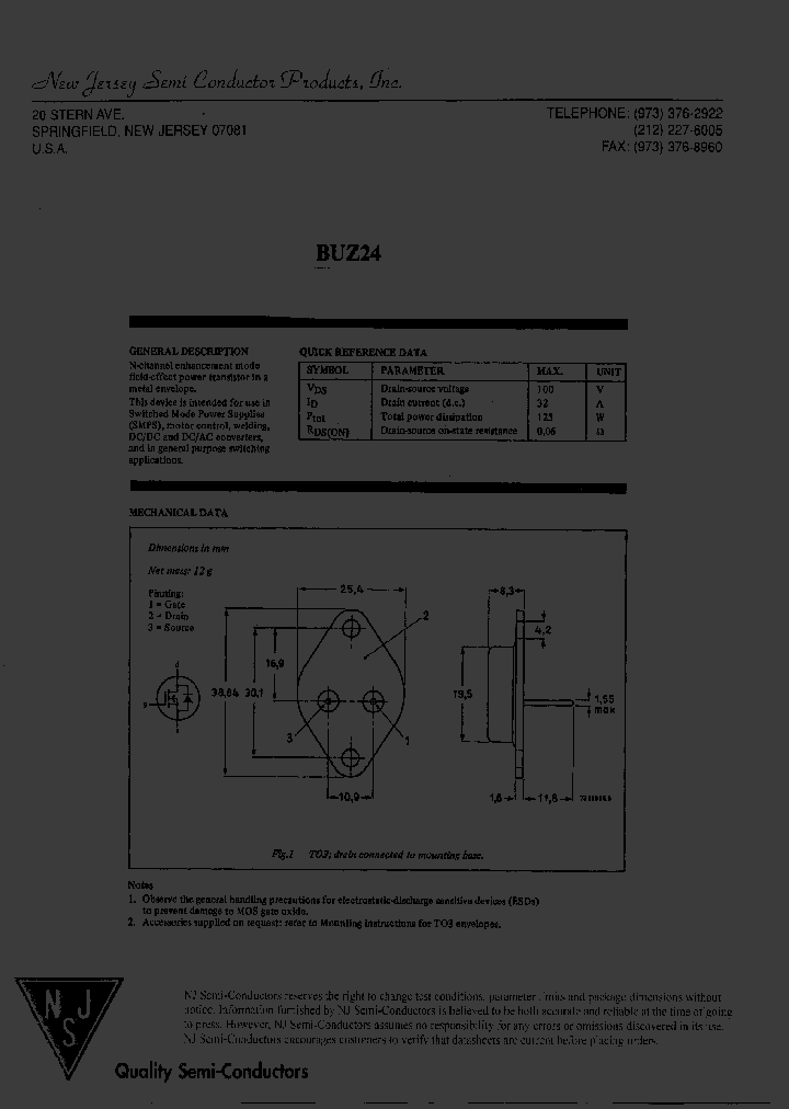 BUZ24_8029074.PDF Datasheet