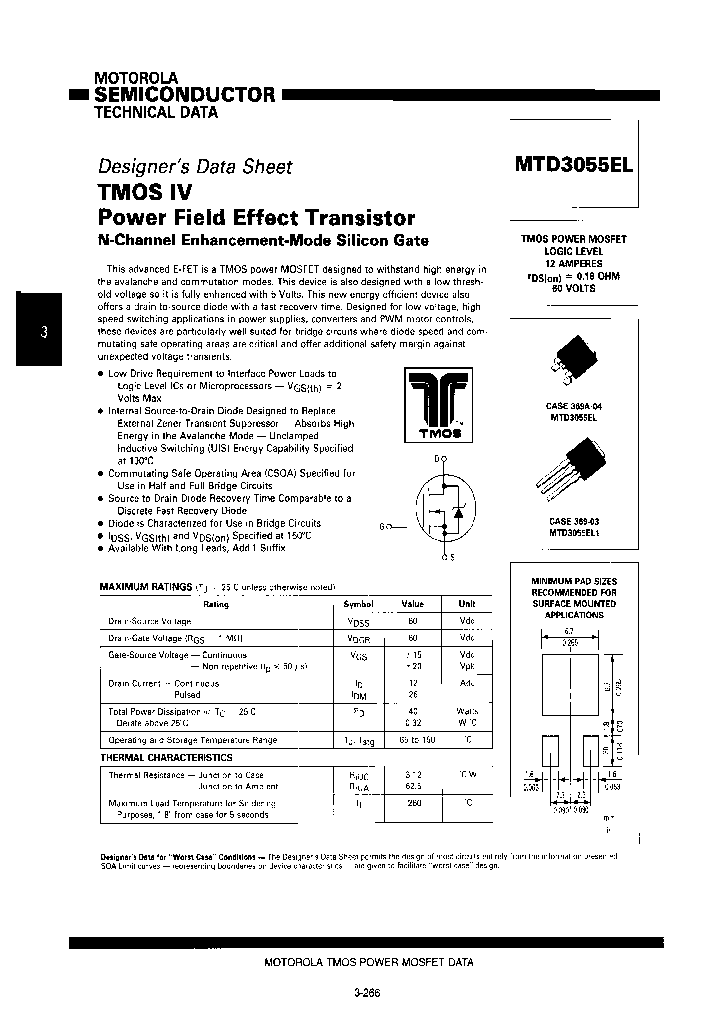 MTD3055EL1_8029448.PDF Datasheet