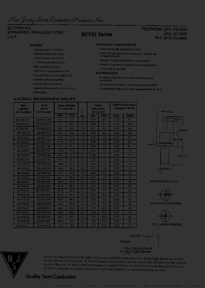BZY93C62_8031314.PDF Datasheet