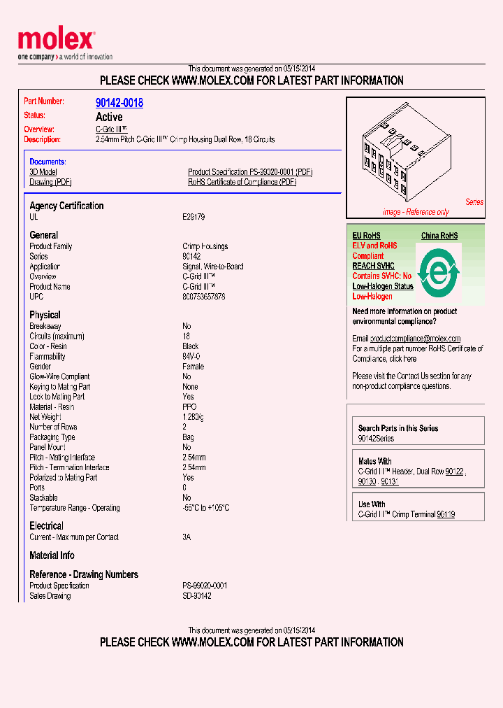 90142-0018_8032332.PDF Datasheet